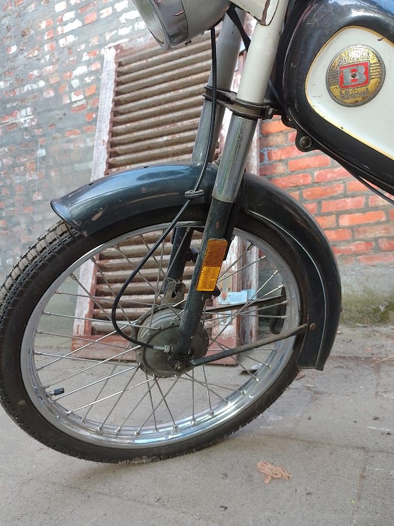 Batavus bilonet bromfiets B oldtimer, Fietsen en Brommers, Brommers | Oldtimers, Batavus, Klasse B (45 km/u), Ophalen