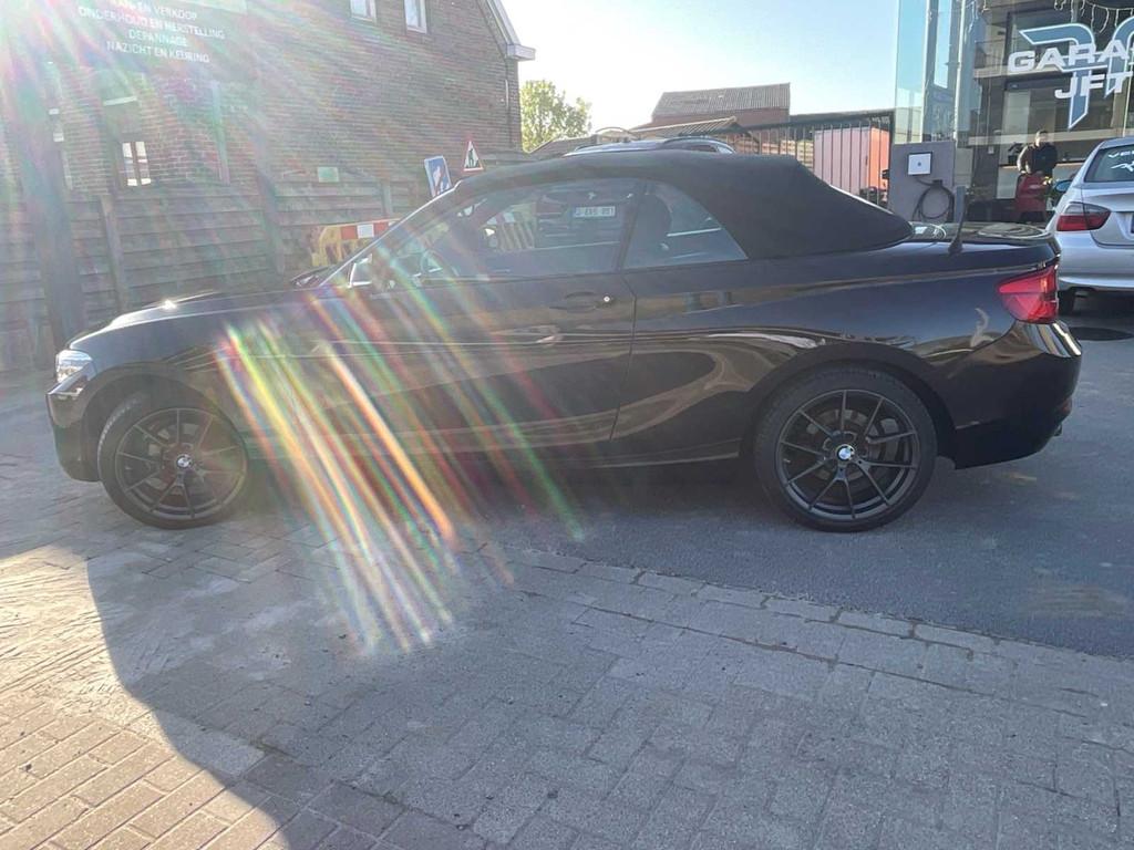 BMW 218i Cabrio voiture de tourisme 2018, Autos, Euro 6, Entreprise, Cabriolet, Toit ouvrant