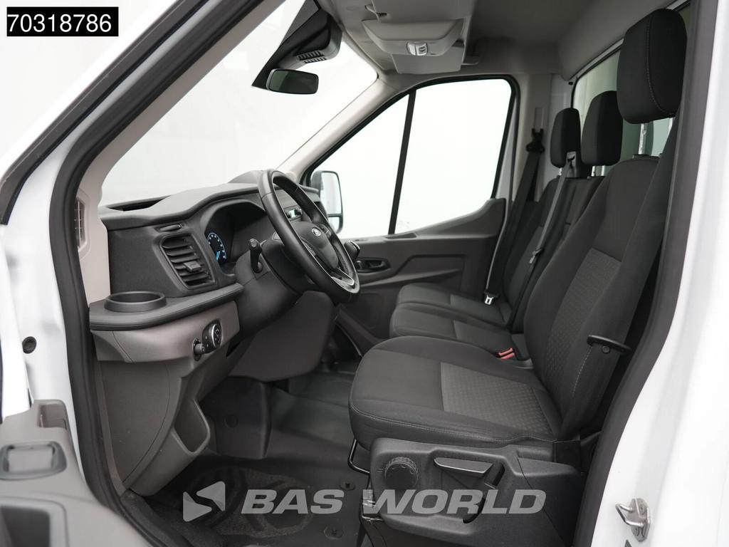 Ford Transit 130pk Laadklep Bakwagen Airco Cruise Euro6 Meub, Stof, Euro 6, 4 cilinders, Wit
