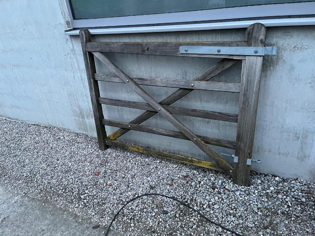 Engels tuinpoortje, Tuin en Terras, Ophalen, Gebruikt, 100 tot 150 cm, 100 tot 150 cm