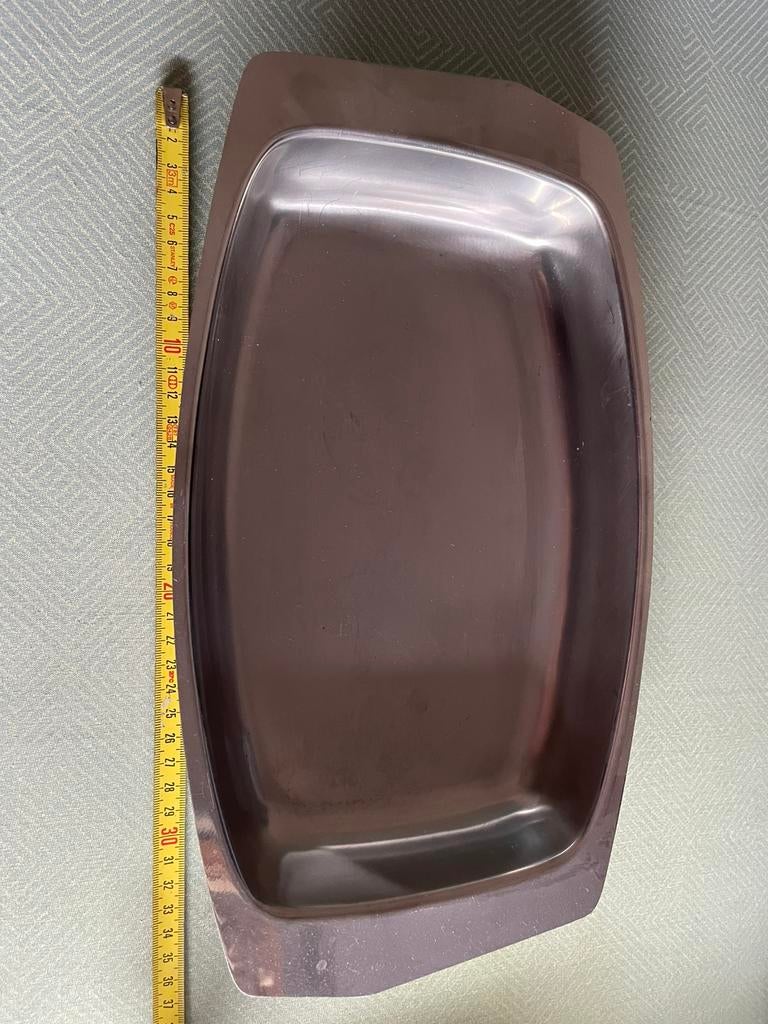 inox schaal, Ophalen