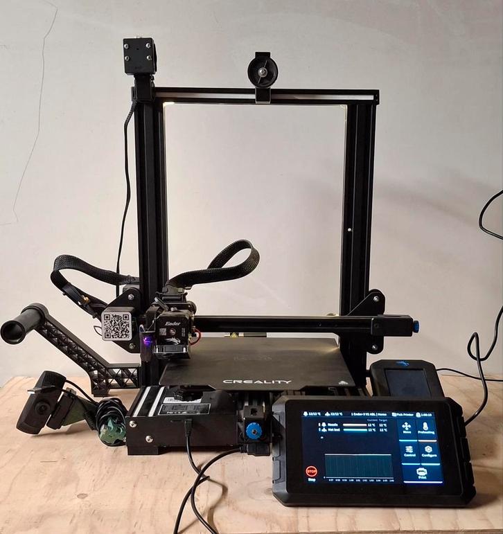 Ender 3v2.  lees beschrijving., Computers en Software, 3D Printers, Gebruikt, Ophalen of Verzenden