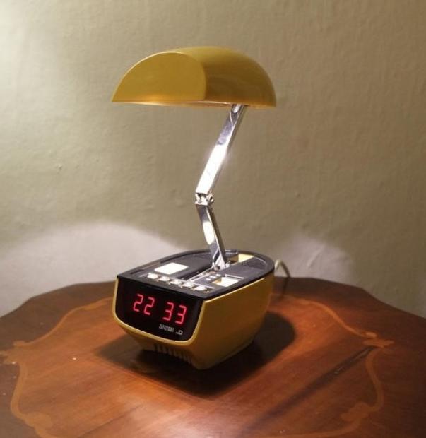 Timco opvouwbare wekker lamp model ex60, Antiek en Kunst, Ophalen of Verzenden