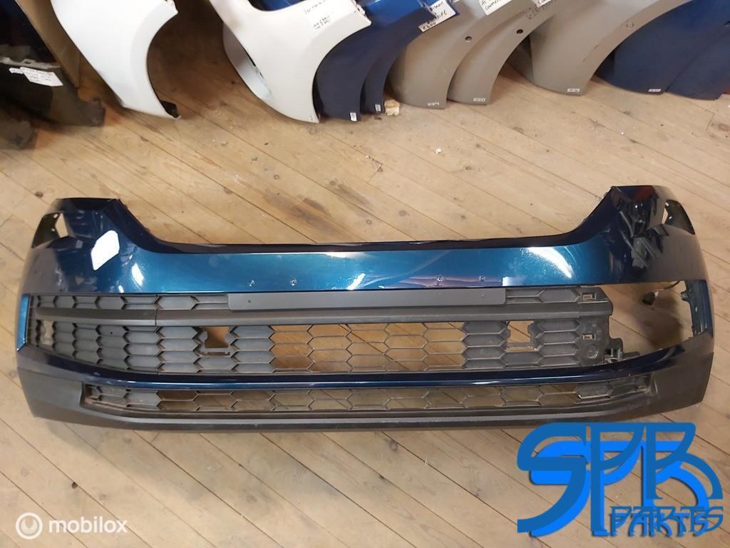 Voorbumper Skoda Kodiaq LB5K ('17->) GRILLE SPOILER ROOSTER, Gebruikt, Voor, Ophalen of Verzenden, Skoda