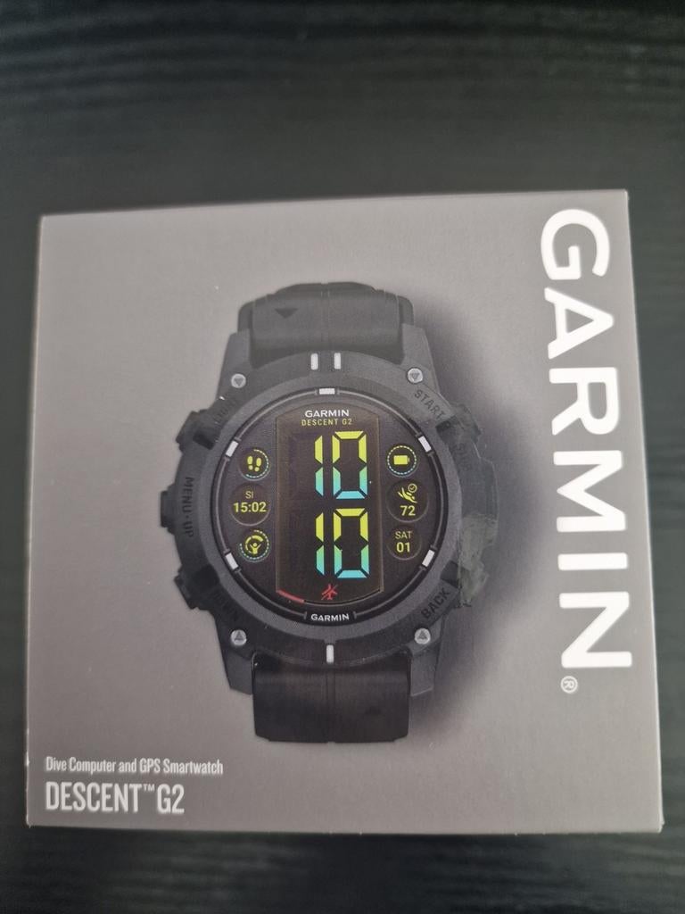 Garmin Descent G2, Ophalen, Conditie, Zwart, Garmin