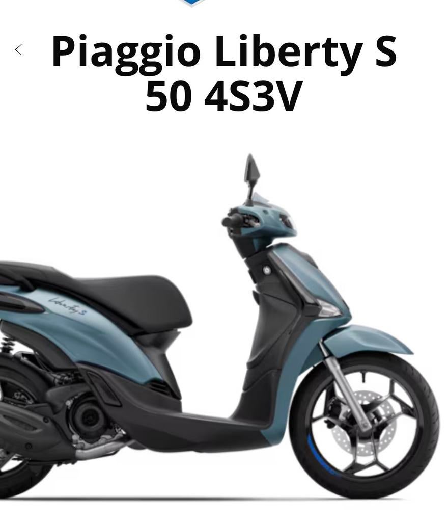 Te koop Piaggio liberty s B klasse, Fietsen en Brommers, Scooters | Piaggio, Zo goed als nieuw, Ophalen