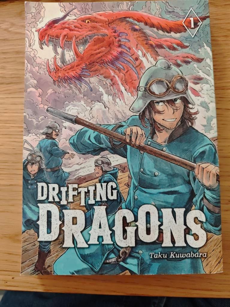 Taku Kuwabara - Drifting Dragons 1, Livres, BD | Comics, Comme neuf, Comics, Japon (Manga), Taku Kuwabara