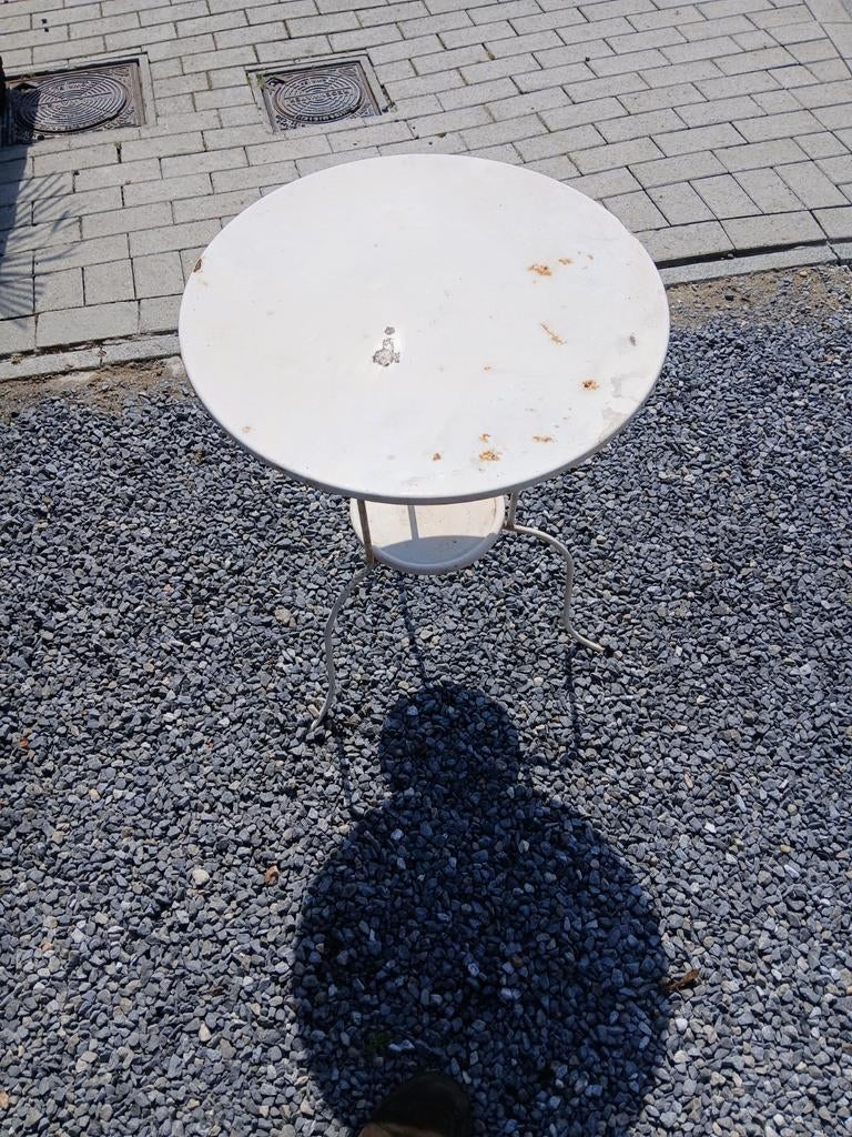 Rond tafeltje, Tuin en Terras, Tuintafels, Ophalen, Rond, Metaal