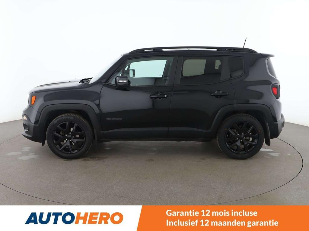 Jeep Renegade 1.4 M-Air Limited FWD (bj 2018), 136 pk, Zwart, Leder, 1368 cc