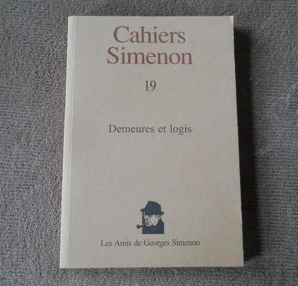 Cahiers Simenon 19  :  Demeures et logis, Boeken, Biografieën, Gelezen, Ophalen of Verzenden