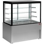 Comptoir vitrine panoramique, chauffante, 4 niveaux, Hobby & Loisirs créatifs, Envoi, Neuf, Article de fête