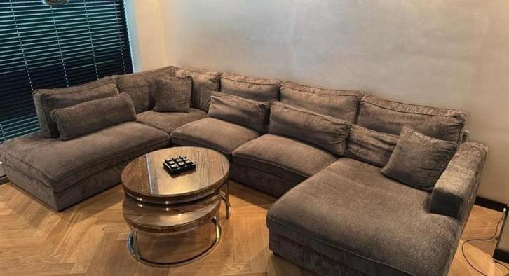 Hoekzetel, Huis en Inrichting, Zetels | Complete zithoeken, Zo goed als nieuw, Ophalen