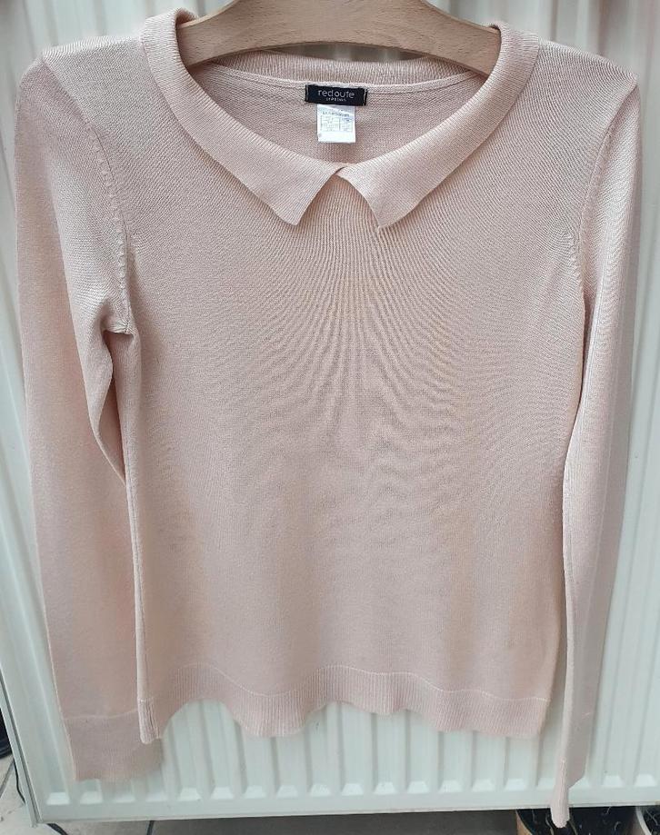 Beige trui met kraag van La redoute maat 34/36, Vêtements | Femmes, Pulls & Gilets, Porté, Taille 34 (XS) ou plus petite, Beige