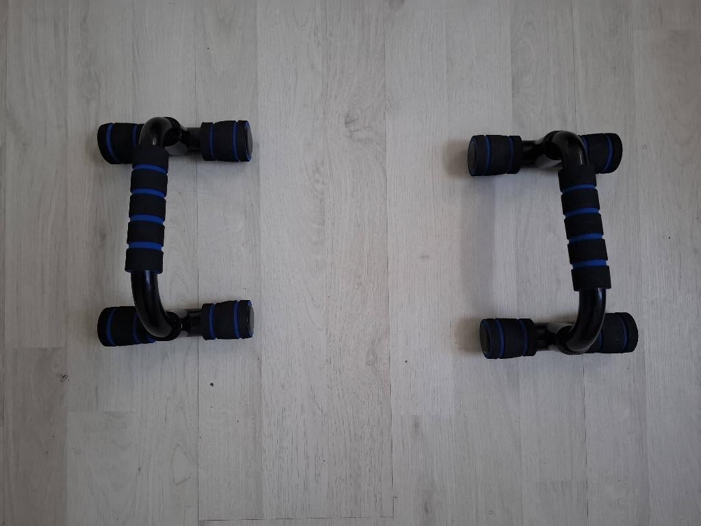 Poignet de pommes/pushup bars, Sports & Fitness, Équipement de fitness, Enlèvement ou Envoi, Utilisé, Pectoraux, Barre de push-up