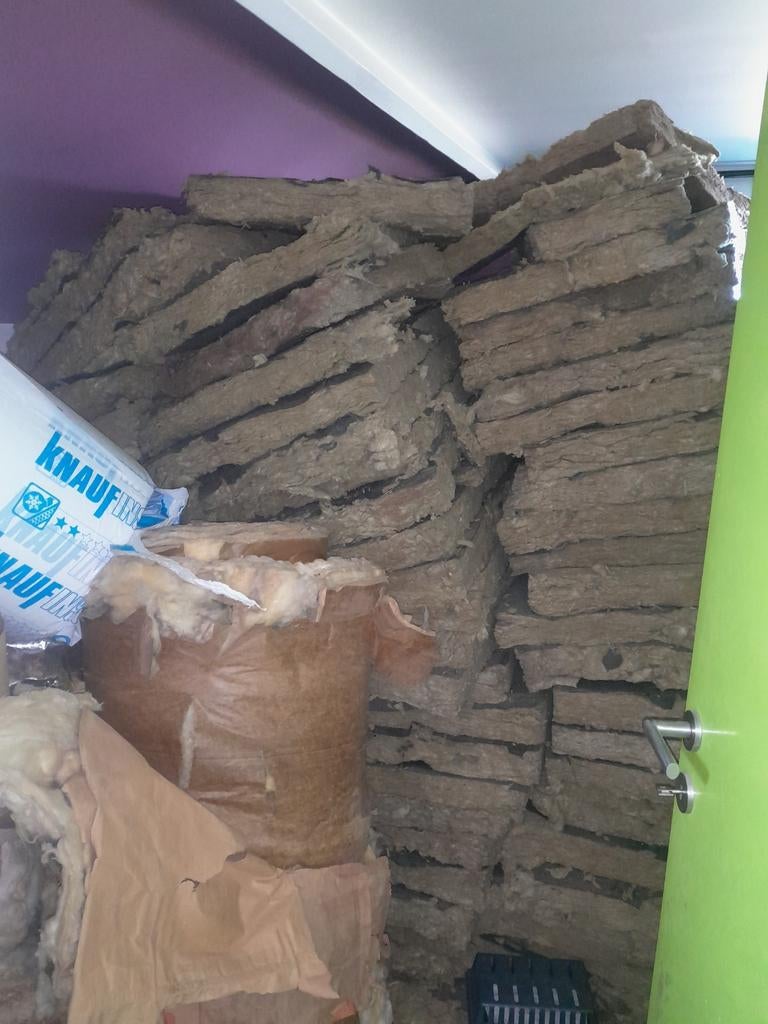 Laine de roche, Bricolage & Construction, Isolation & Étanchéité, Enlèvement, Laine de verre