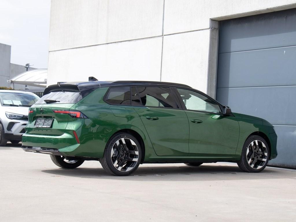 Opel Astra ST FACELIFT|58KWH 156PK|ULTIMATE|PANO DAK|FULL O, Auto's, Opel, Automaat, Zwart, Elektrisch, Break