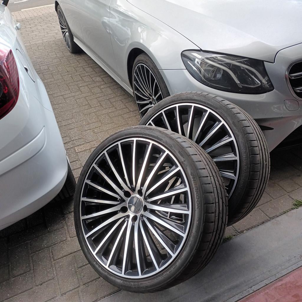 JANTES MERCEDES 20 POUCES LES PLUS LARGES AVEC PNEUS, CAPTEU, Pneus et Jantes, Enlèvement, Utilisé, 20 pouces