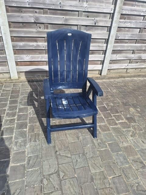 ligstoel, Tuin en Terras, Ophalen, Gebruikt, Kunststof, Verstelbaar