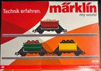 2939. Coffret de wagons-bennes H0 Märklin., Envoi, Neuf, Wagon, Märklin