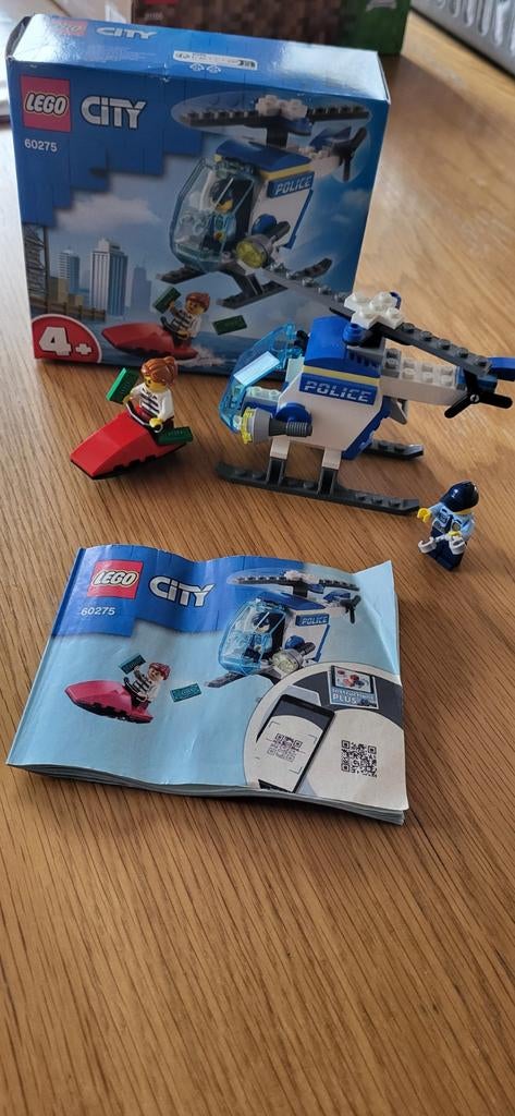 Lego City 60275 Police Helicopter, Ophalen, Compleet, Lego, City