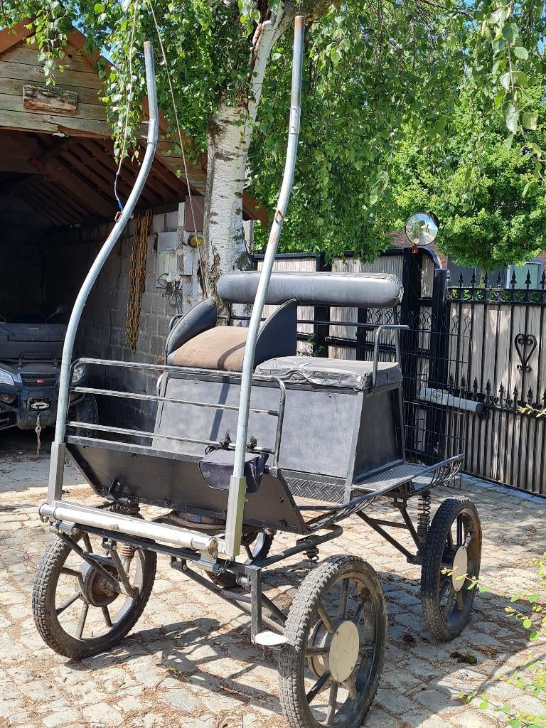 paardenkoets   marathonkoets, Dieren en Toebehoren, Gebruikt, Marathonwagen