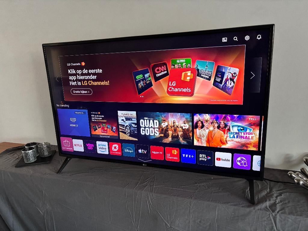 Lg smart tv 50inch 4k wifi google internet nieuwe staat, Audio, Tv en Foto, Televisies, Ophalen, LED, Zo goed als nieuw, 100 cm of meer