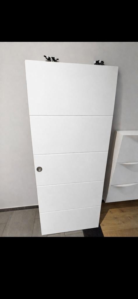 Porte coulissante prêt à peindre, Ophalen