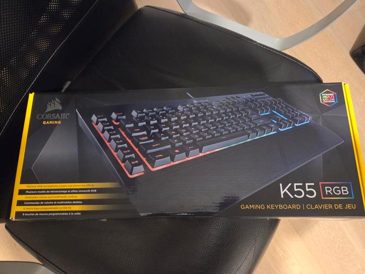 Corsair K55 Keyboard US, Informatique & Logiciels, Claviers, Enlèvement ou Envoi