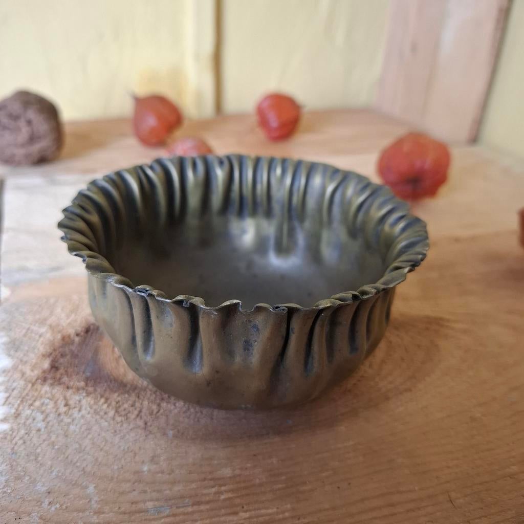 Ancien pot en laiton / cuivre, Antiquités & Art, Enlèvement ou Envoi