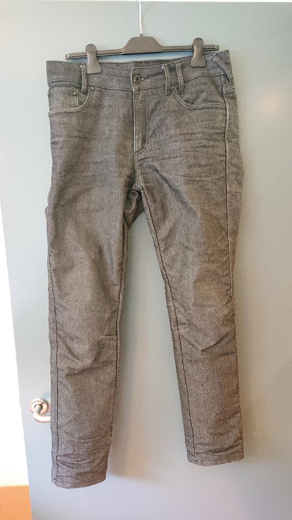 Motorjeans Rev'it! Lombard 2 donkergrijs, Motoren, Kleding | Motorkleding, Broek | textiel, Heren, Tweedehands, Ophalen