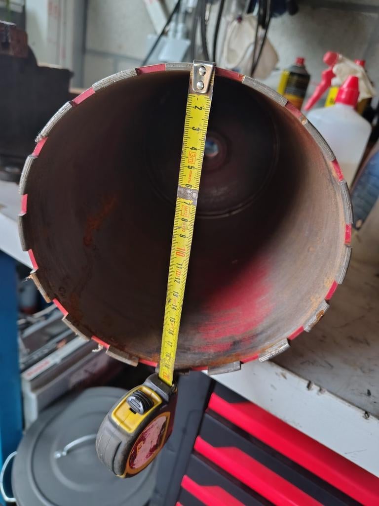 Kernboor, Enlèvement