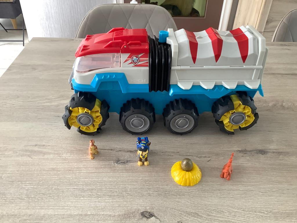 Paw Patrol Dino Rescue Dino Patroller (23 x 45 cm), Enlèvement ou Envoi, Utilisé