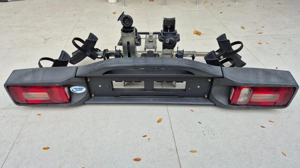 Fietsdragers "Twinny Load" voor 2 FIETSEN- als Nieuw, Support d'attelage, 2 vélos, Comme neuf, Enlèvement