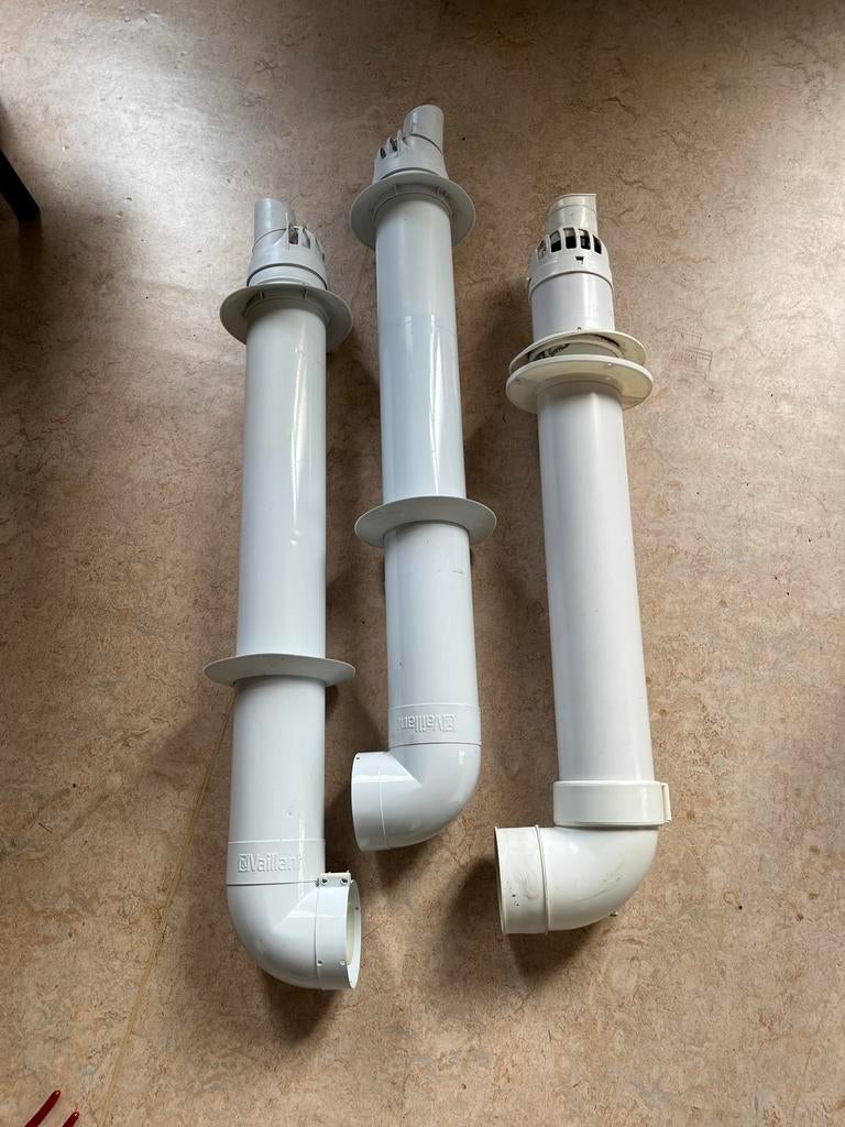 Ventouses murales à condensation, Enlèvement, Comme neuf, Buse droite