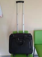 Boekentas op wielen / trolley, Ophalen, Zo goed als nieuw, Zwart, Aktetas of Boekentas