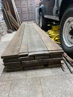 Azobe hardhouten planken 3,5cm dik 16m2, Tuin en Terras, Ophalen, Gebruikt, Planken, Hardhout