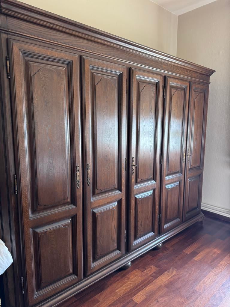 Houten kleerkast, Maison & Meubles, Chambre à coucher | Chambres à coucher complètes, Enlèvement, Comme neuf