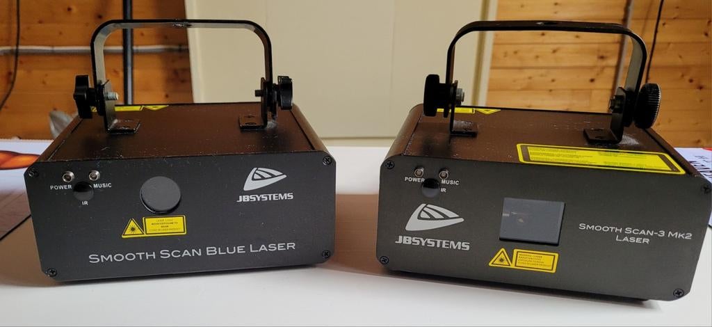 2 leasers jbsystems in perfecte staat, Muziek en Instrumenten, Licht en Laser, Ophalen