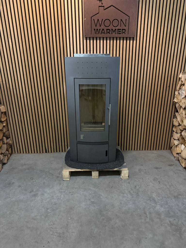 Poêle en stéatite 2604 Drooff 7kw, Enlèvement, Utilisé, Bois, Autoportant
