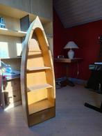 Belle boîte en bois en forme de bateau, Antiquités & Art, Enlèvement