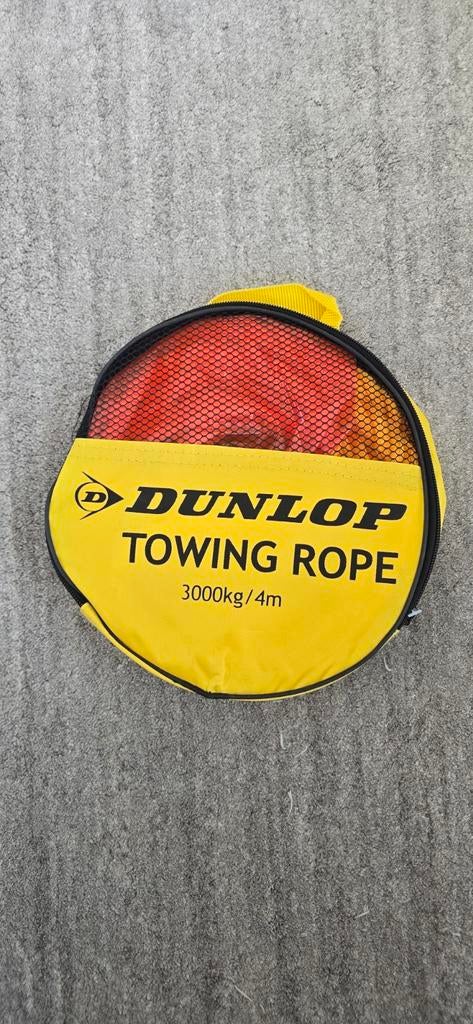 Dunlop Towing Rope trekkabel auto 3000kg, Ophalen