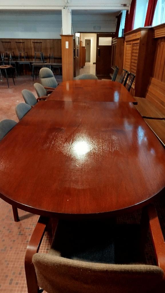 Table et fauteuils, Maison & Meubles, Bureaux, Utilisé, Enlèvement