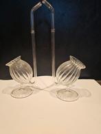 Verres à absinthe Tabu avec pailles en verre (lot de 2), Enlèvement ou Envoi