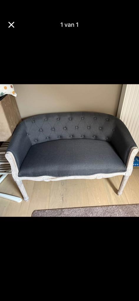 Landelijk zeteltje, Huis en Inrichting, Zetels | Zetels en Chaises Longues, Ophalen, Zo goed als nieuw