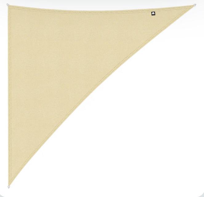 Driehoekig schaduwdoek (5x6x7,8 meter), Ophalen, Zo goed als nieuw