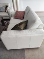 Witte leder salon, Huis en Inrichting, Ophalen