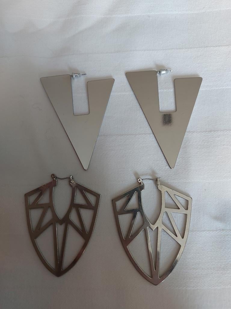 Boucles d'oreilles, Bijoux, Sacs & Beauté, Boucles d'oreilles, Enlèvement ou Envoi, Argent, Argent