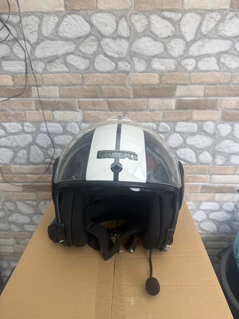 Beon Helm, Fietsen en Brommers, Brommerhelmen, Zo goed als nieuw, Extra large of groter, Ophalen