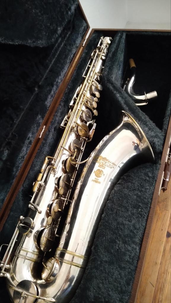 SELMER New Large Bore N°8286, Musique & Instruments, Instruments à vent | Saxophones, Comme neuf, Ténor, Avec valise