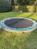 Trampoline inground - 3,7 meter diameter, Kinderen en Baby's, Speelgoed | Buiten | Trampolines, Ophalen, Gebruikt